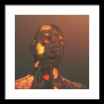 Torment Digital Art Framed Prints