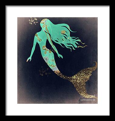 Lake Goddess Framed Prints