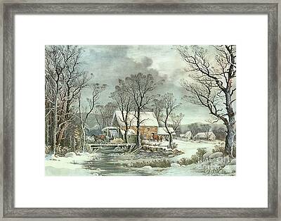 Currier And Ives Framed Art Prints Fine Art America