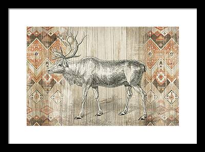 Black Elk Drawings Framed Prints