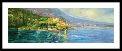 Mediterranean Landscape Framed Prints