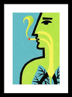 Anti-smoking Framed Prints