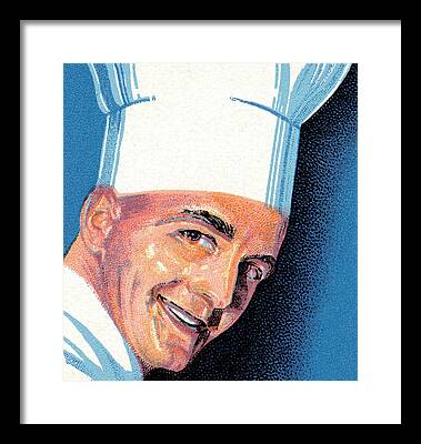 Culinary Drawings Framed Prints