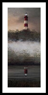 Assateague Lighthouse Framed Prints