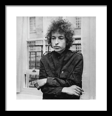 Bob Dylan Rock And Roll Framed Prints