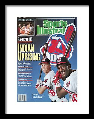 Cleveland Indians Grady Sizemore Sports Illustrated Cover Framed Print