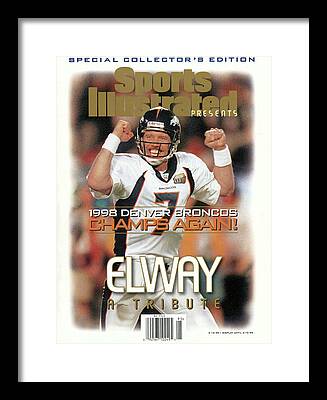 Denver Broncos Qb John Elway, 1988 Afc Championship Sports Illustrated  Cover Poster by Sports Illustrated - Sports Illustrated Covers