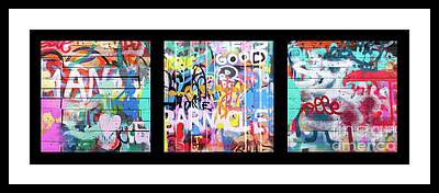 Graffitis Framed Prints