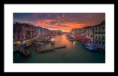 The Grand Canal Framed Prints