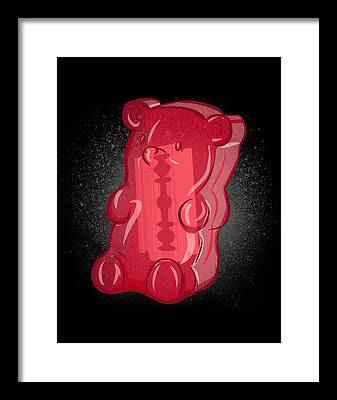 Gummy Candy Framed Prints