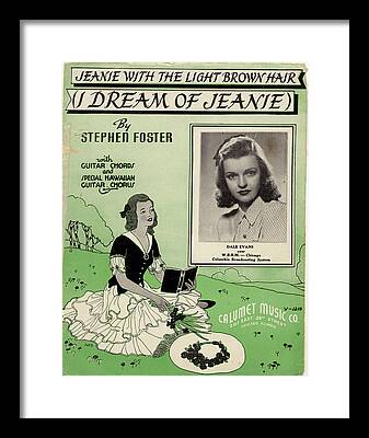 I Dream Of Jeanie Framed Prints