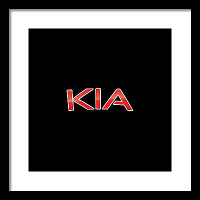 Kia Framed Prints