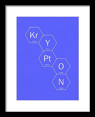 Krypton Framed Prints