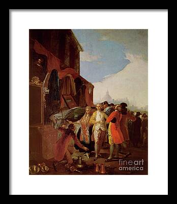 Social Situations Paintings Framed Prints
