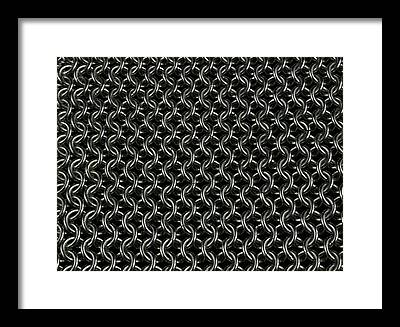 Chain Mail Framed Prints