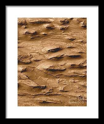 Mars Global Surveyor Framed Prints