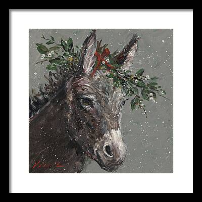 Mistletoe Framed Prints