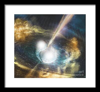 Neutron Star Framed Prints