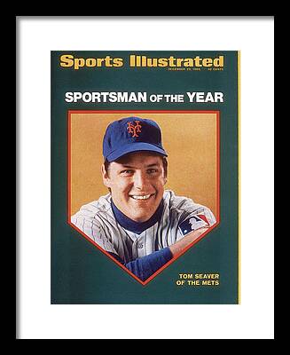 Mets Tom Seaver Warms Up Jets Joe Framed Print by New York Daily News  Archive - Pixels