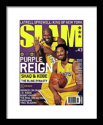 SHAQ & The Lakers Make History SLAM Cover Poster by Getty Images - Pixels