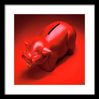 Red Hog Framed Prints