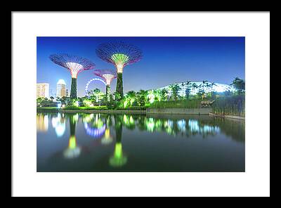 Indochinese Architecture And Framed Prints