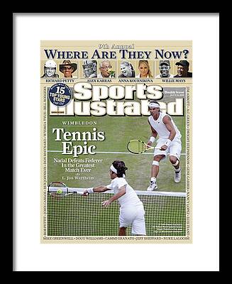 Roger Federer Tennis Framed Prints