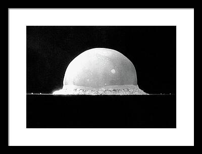 Nuclear War Framed Prints