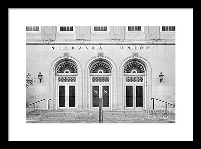 University Of Nebraska Framed Prints