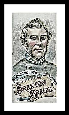 General Bragg Digital Art Framed Prints