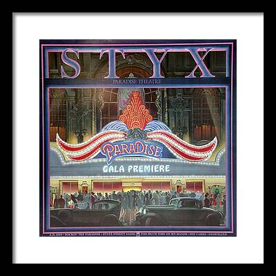 Shaw Theatre Framed Prints
