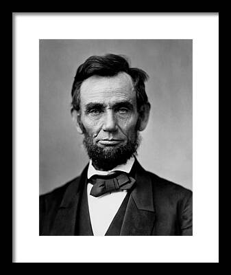 Abe Photos Framed Prints