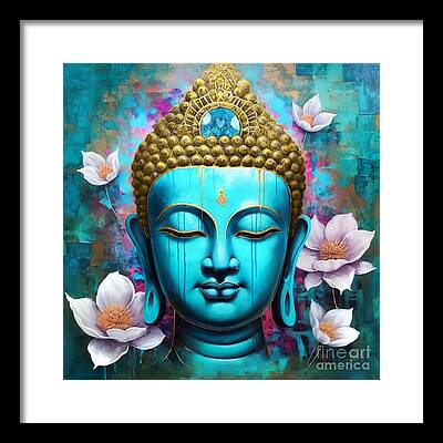 Buddha Image Framed Prints