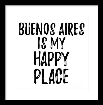 Buenos Aires Gifts Framed Prints