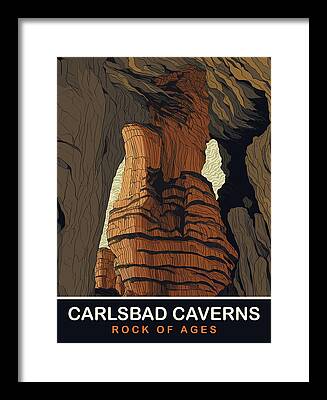 Carlsbad Caverns National Park Framed Prints