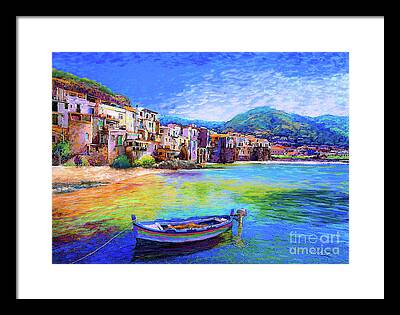 Roman Holiday Paintings Framed Prints