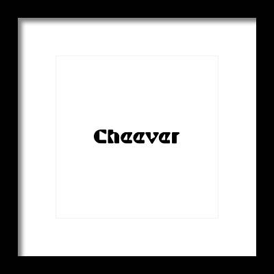 Cheever Posters for Sale - Fine Art America
