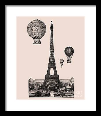 Eifel-tower Framed Prints