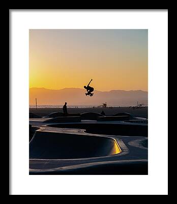 Skateboarding Framed Prints
