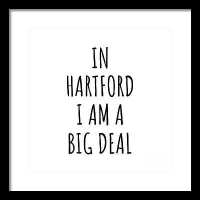 Hartford Framed Prints