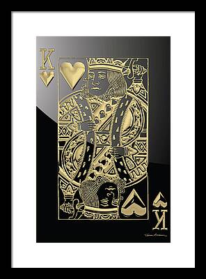 Vintage Playing Cards Framed Art Prints