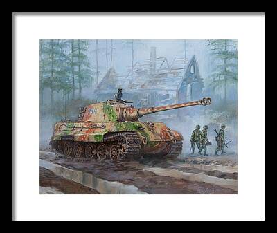 World Of Tanks Framed Prints