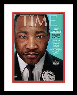 Dr. Martin Luther King Framed Prints