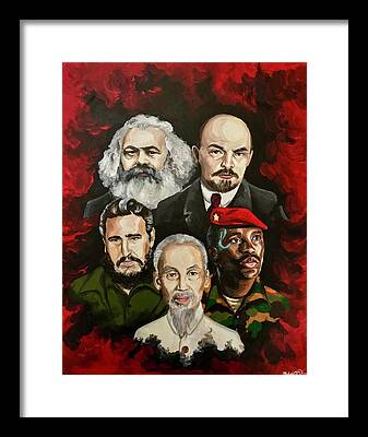 Marxist Framed Prints