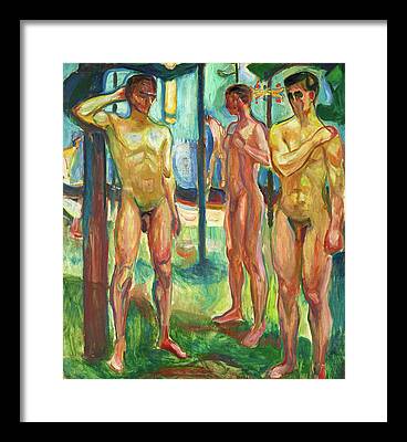 Nudist Framed Prints