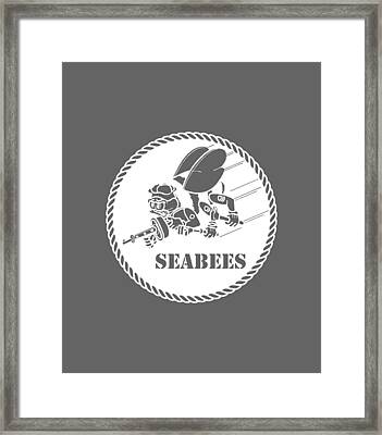 Seabee Frame Hand painted