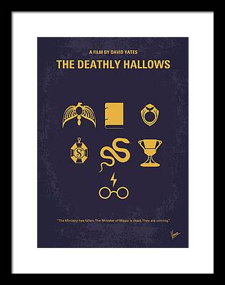 Deathly Hallows Framed Prints