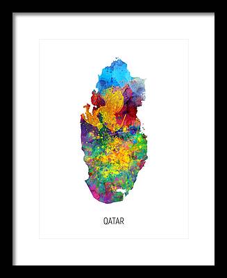Qatar Framed Prints