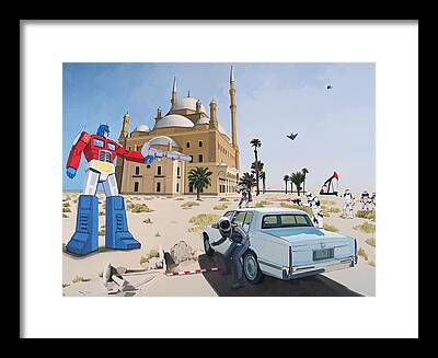 Baghdad Framed Prints