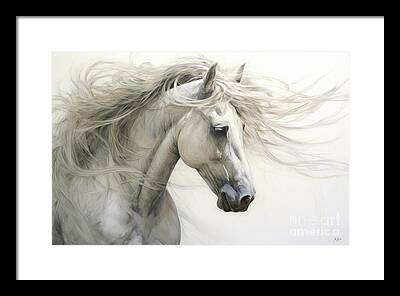 Throughbred Horses Framed Prints